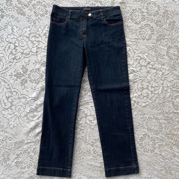 Women’s dark wash Piazza sempione jeans size 28 it 44 - Picture 1 of 6